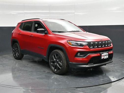 Red Hot Pearlcoat 2026 Jeep Compass Latitude