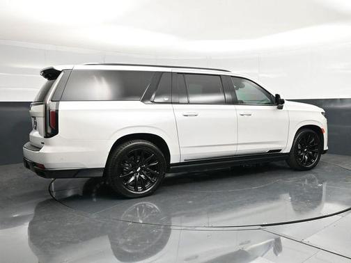 Crystal White Tricoat 2023 Cadillac Escalade ESV Sport Platinum