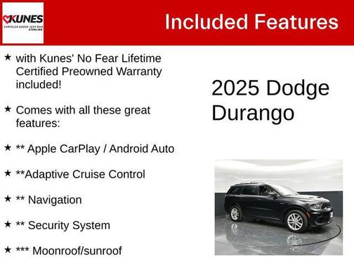DB Black Crystal Clearcoat 2025 Dodge Durango R/T