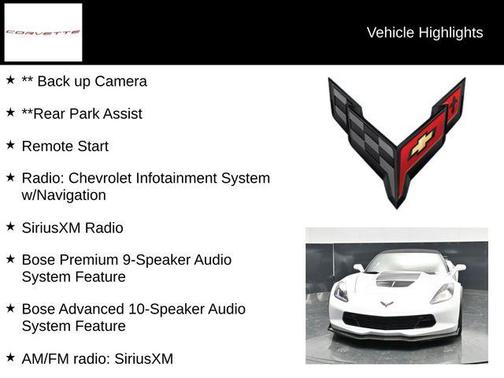 Arctic White 2019 Chevrolet Corvette Z06