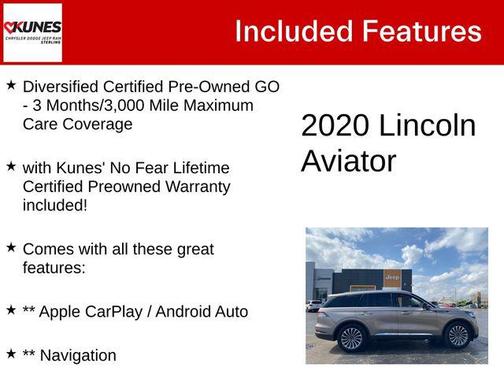 Iced Mocha Metallic Premium Colorant 2020 Lincoln Aviator Reserve AWD