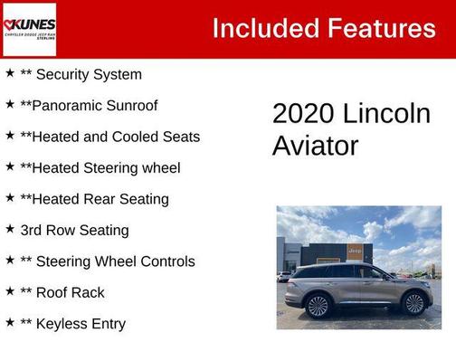 Iced Mocha Metallic Premium Colorant 2020 Lincoln Aviator Reserve AWD