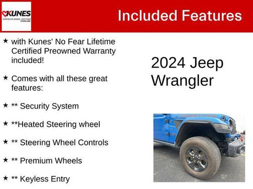 Hydro Blue Pearl Coat 2024 Jeep Wrangler Rubicon
