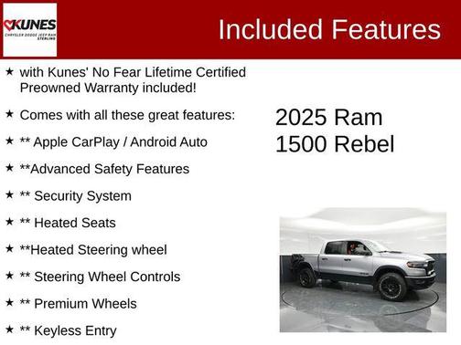 Billet Silver Metallic Clearcoat 2025 RAM 1500 Rebel