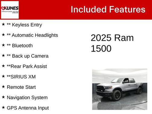 Billet Silver Metallic Clearcoat 2025 RAM 1500 Rebel