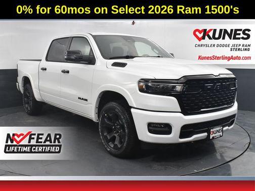Bright White Clearcoat 2026 RAM 1500 Big Horn/Lone Star