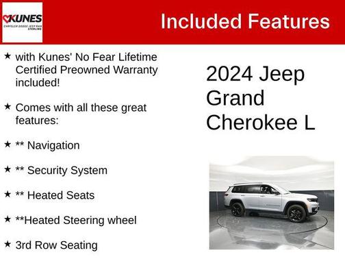 Silver Zynith 2024 Jeep Grand Cherokee L Limited