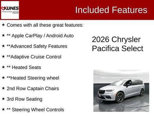 Silver Mist Clearcoat 2026 Chrysler Pacifica L