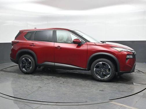 Scarlet Ember Tintcoat 2025 Nissan Rogue SV