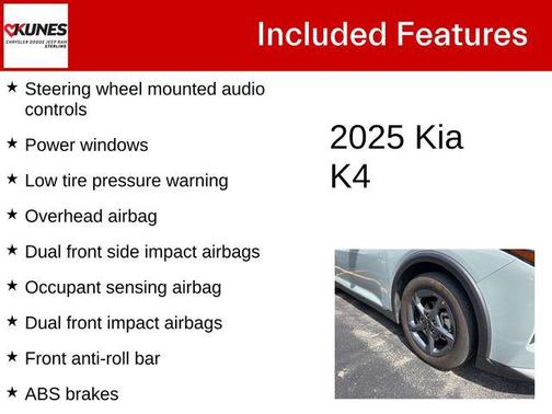 Morning Haze 2025 Kia K4 LXS