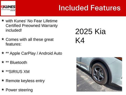 Morning Haze 2025 Kia K4 LXS
