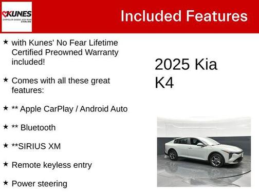 Morning Haze 2025 Kia K4 LXS