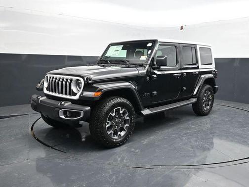 Black Clearcoat 2026 Jeep Wrangler 4-Door Sahara 4x4