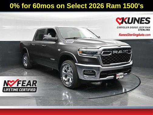 Granite Crystal Metallic Clearcoat 2026 RAM 1500 Big Horn/Lone Star