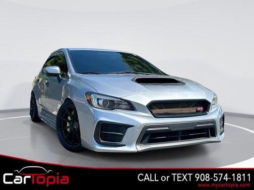 Ice Silver Metallic 2021 Subaru WRX STI Limited w/Wing