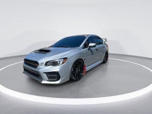 Ice Silver Metallic 2021 Subaru WRX STI Limited w/Wing