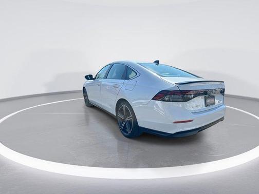 White 2024 Honda Accord Hybrid Sport