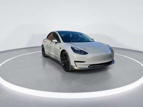Gray 2023 Tesla Model 3 Performance