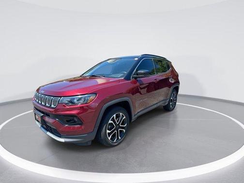 Velvet Red Pearlcoat 2022 Jeep Compass Limited