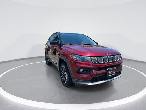 Velvet Red Pearlcoat 2022 Jeep Compass Limited