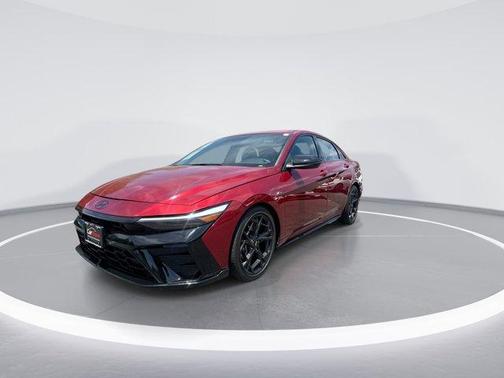 Red 2024 Hyundai ELANTRA N Line