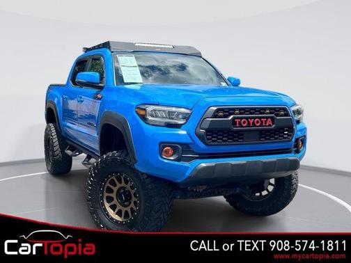 Blue 2021 Toyota Tacoma TRD Off Road