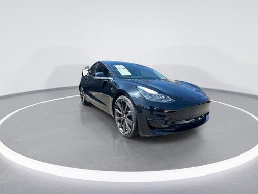 Black 2020 Tesla Model 3 Performance