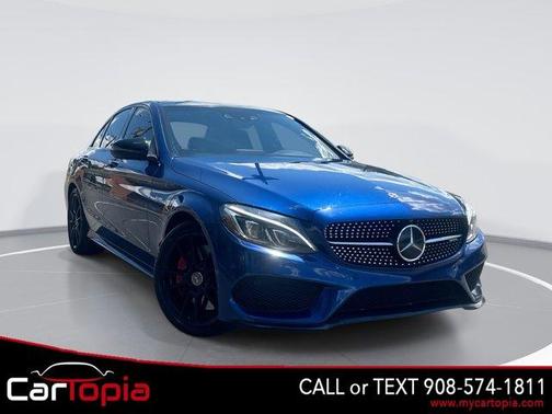 Blue 2018 Mercedes-Benz AMG C 43 Base 4MATIC