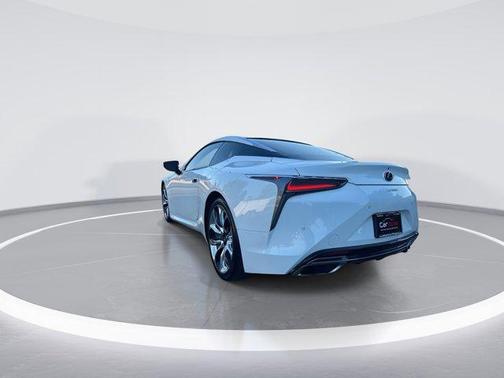 White 2018 Lexus LC 500 Base