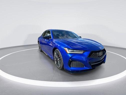 Blue 2021 Acura TLX Type S