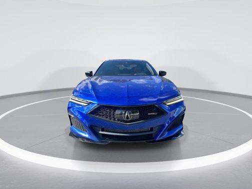 Blue 2021 Acura TLX Type S