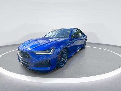 Blue 2021 Acura TLX Type S