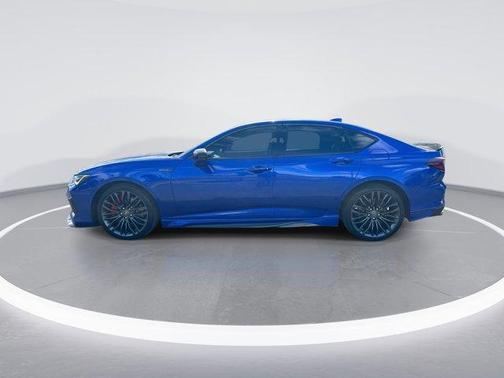 Blue 2021 Acura TLX Type S