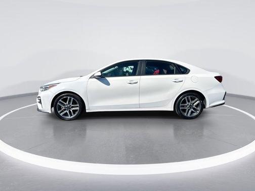 Clear White 2020 Kia Forte LXS