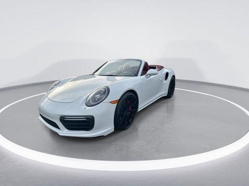 White 2018 Porsche 911 Turbo