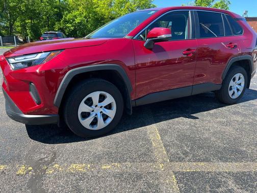 Ruby Flare Pearl 2023 Toyota RAV4 LE