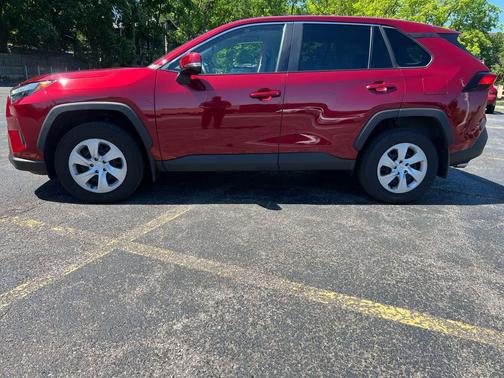 Ruby Flare Pearl 2023 Toyota RAV4 LE