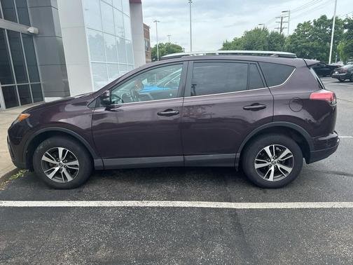 Black Currant Metallic 2018 Toyota RAV4 XLE