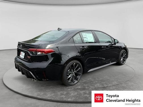 Midnight Black Metallic 2026 Toyota Corolla XSE