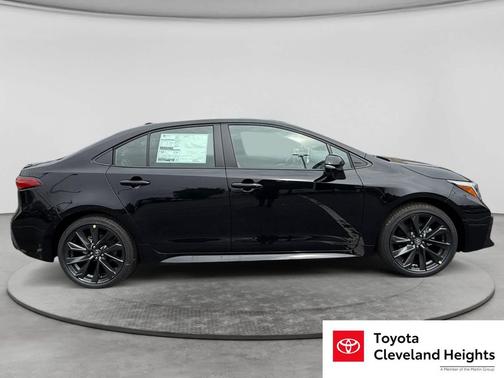 Midnight Black Metallic 2026 Toyota Corolla XSE