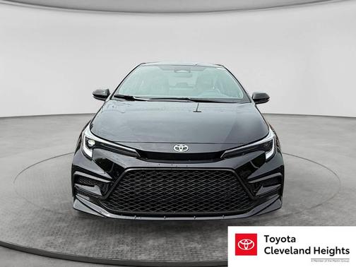 Midnight Black Metallic 2026 Toyota Corolla XSE