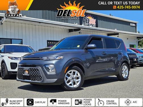Gravity Gray 2021 Kia Soul S