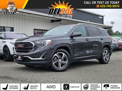 Graphite Gray Metallic 2019 GMC Terrain SLT