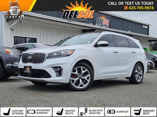 Snow White Pearl 2019 Kia Sorento SX