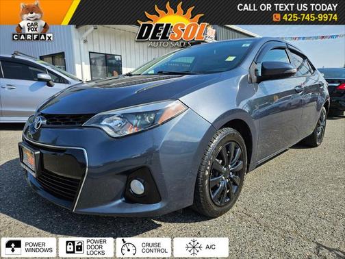 2016 Toyota Corolla S Plus