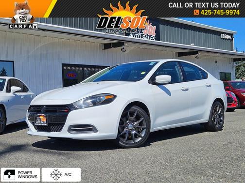 Bright White Clearcoat 2016 Dodge Dart SE
