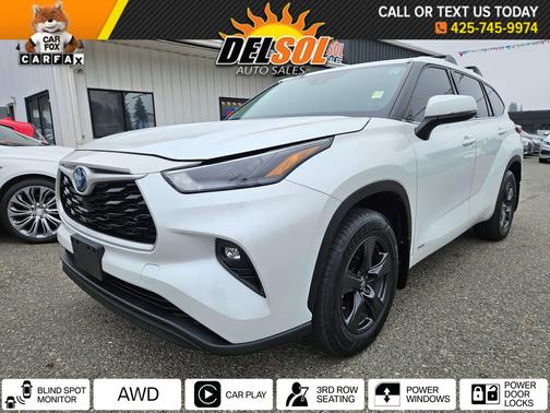 2022 Toyota Highlander Hybrid LE