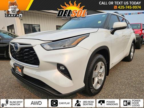 2022 Toyota Highlander Hybrid LE