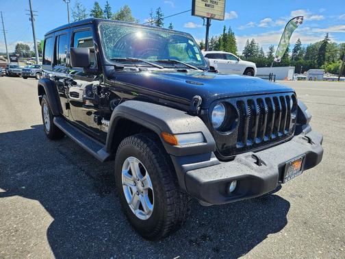 Black Clearcoat 2019 Jeep Wrangler Unlimited Sport