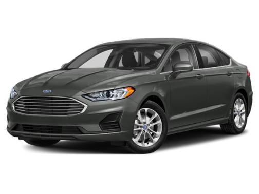 Black Metallic 2020 Ford Fusion SE